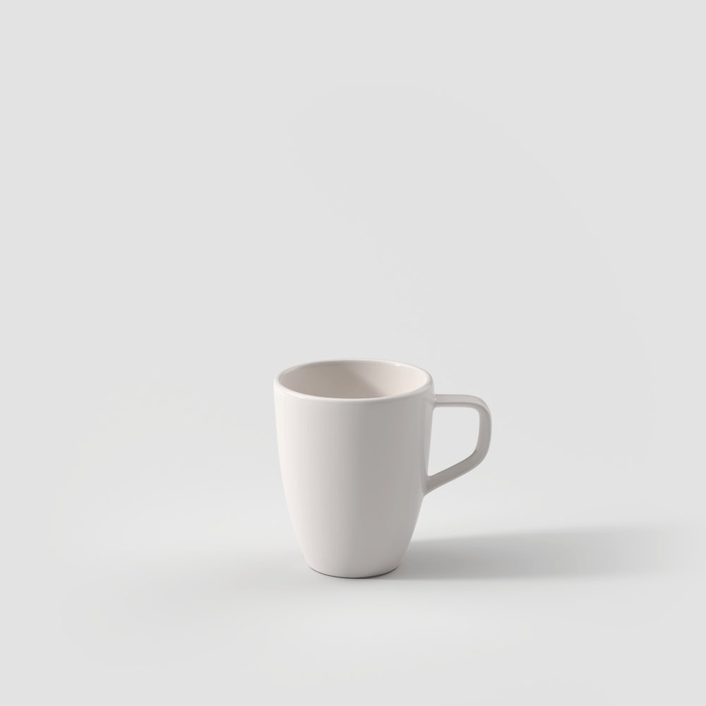Artesano Espresso cup - White, 2.4 oz, Premium Porcelain
