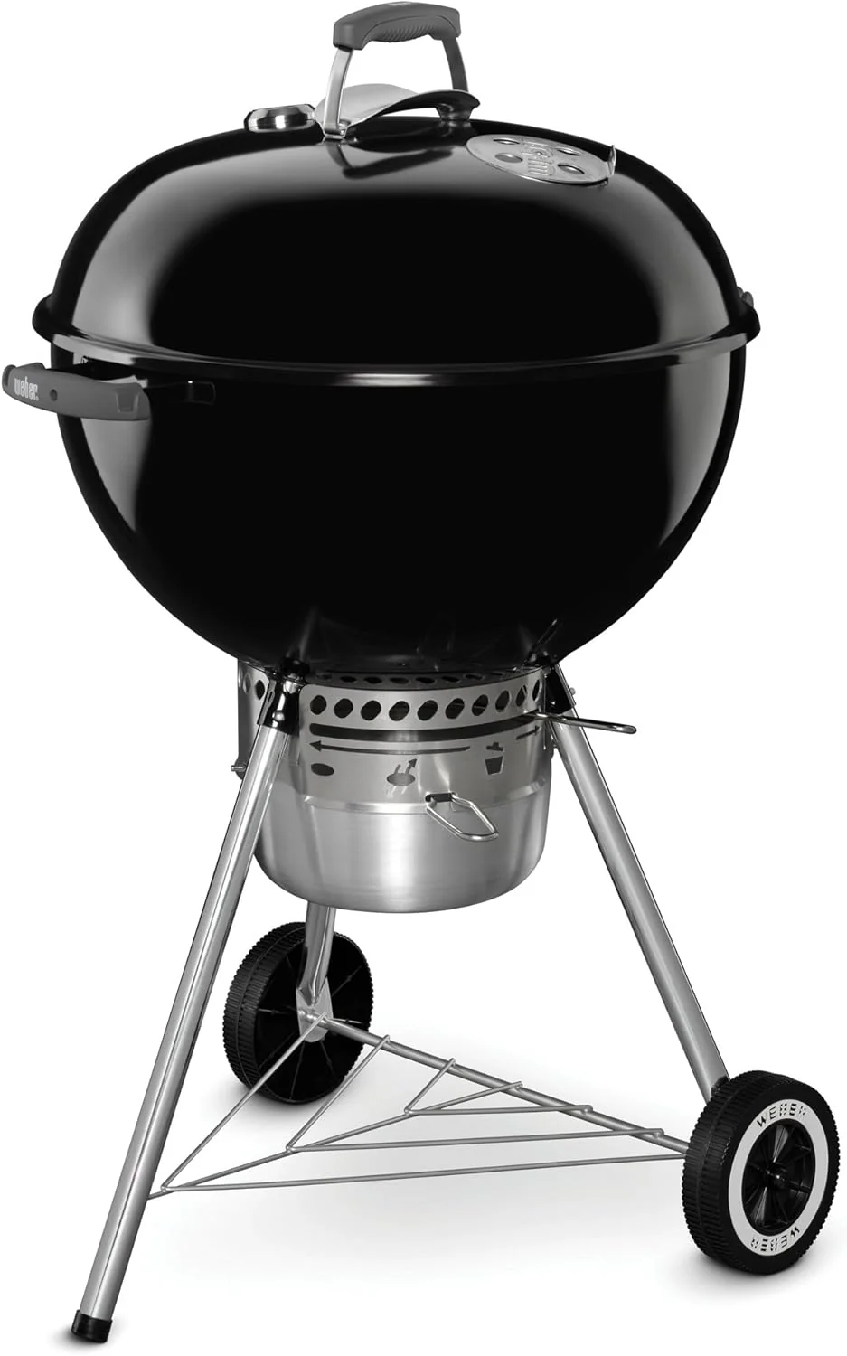 Barbecue à charbon Weber Original Kettle Premium, 56 cm (22 pouces), noir