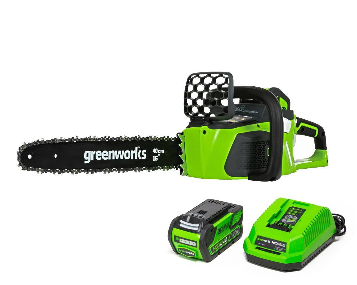 40V 16-inch Brushless Cordless Chainsaw | Greenworks