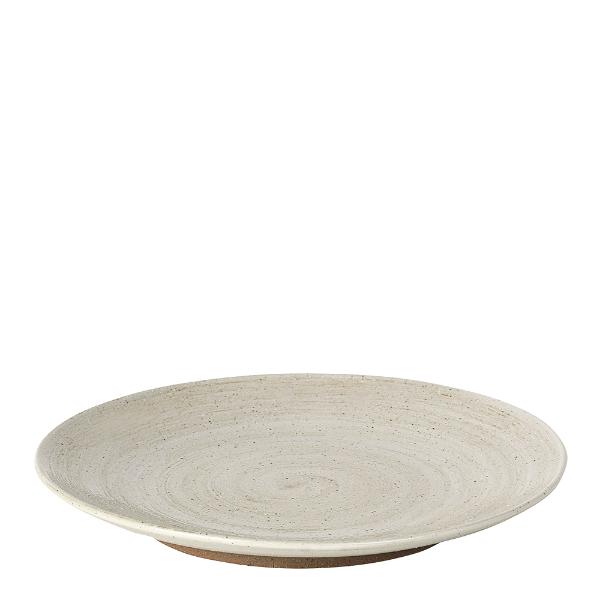 Grød desserttallerken 20 cm sand