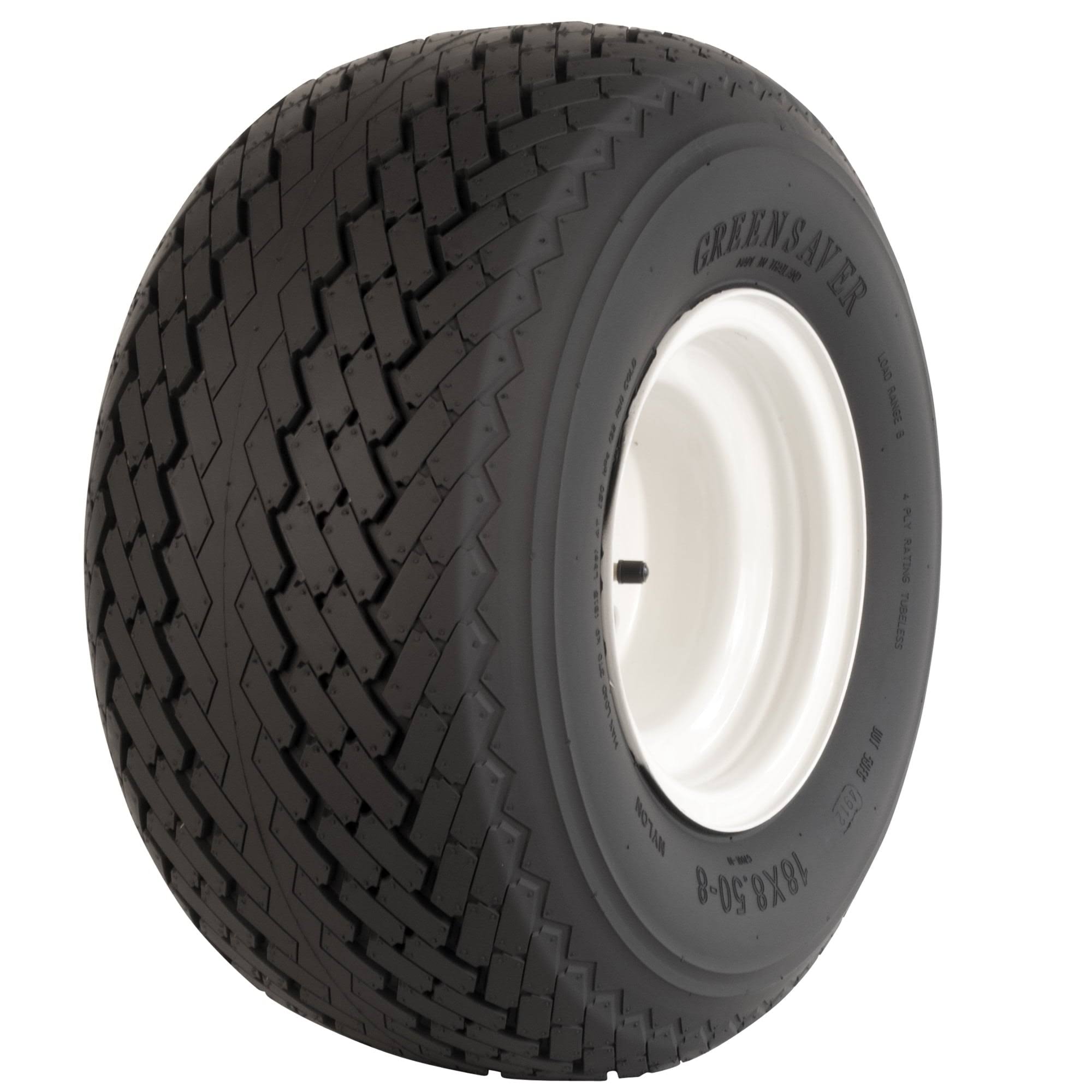 Greenball Greensaver 18X8.50-8 4 PR Golf Cart Tire Only