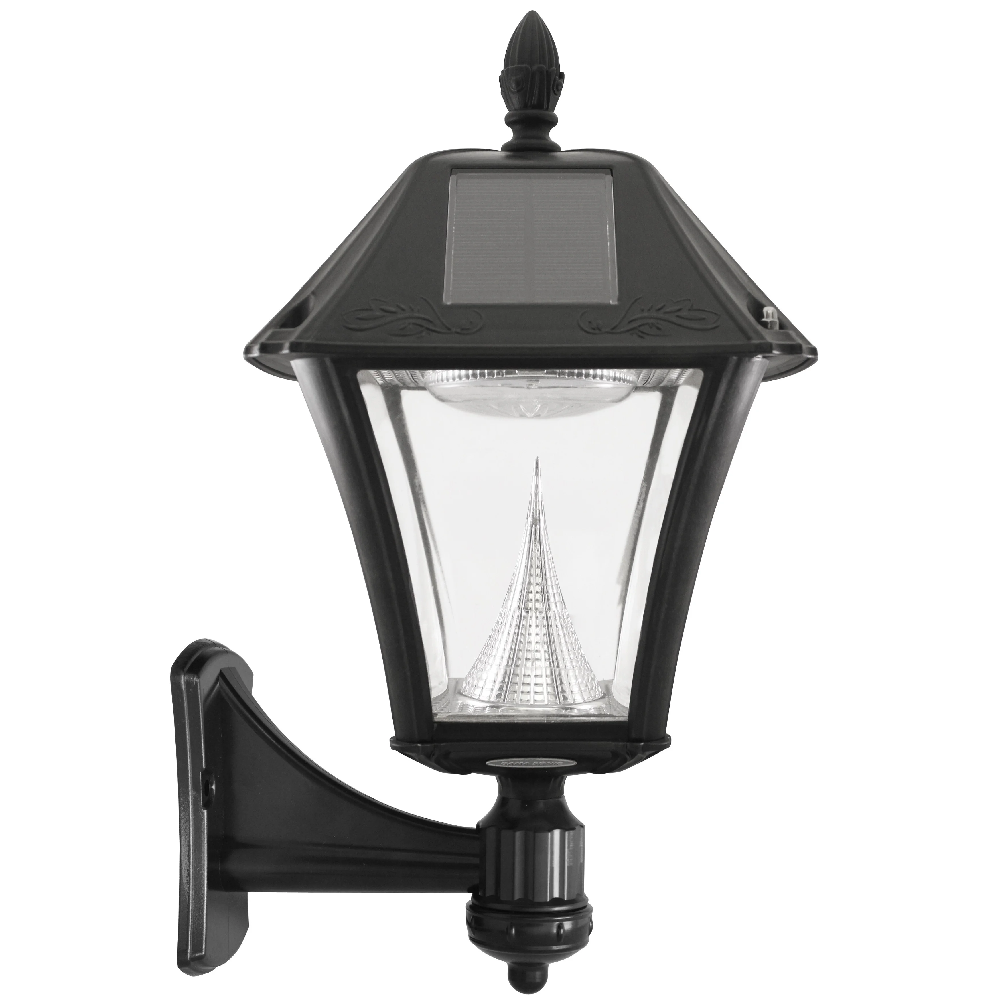 Baytown II Solar Light in Bright White- Wall/Pier/ 3 Inch Fitter Mounts Black Finish(Plastic/Other) - Image 3