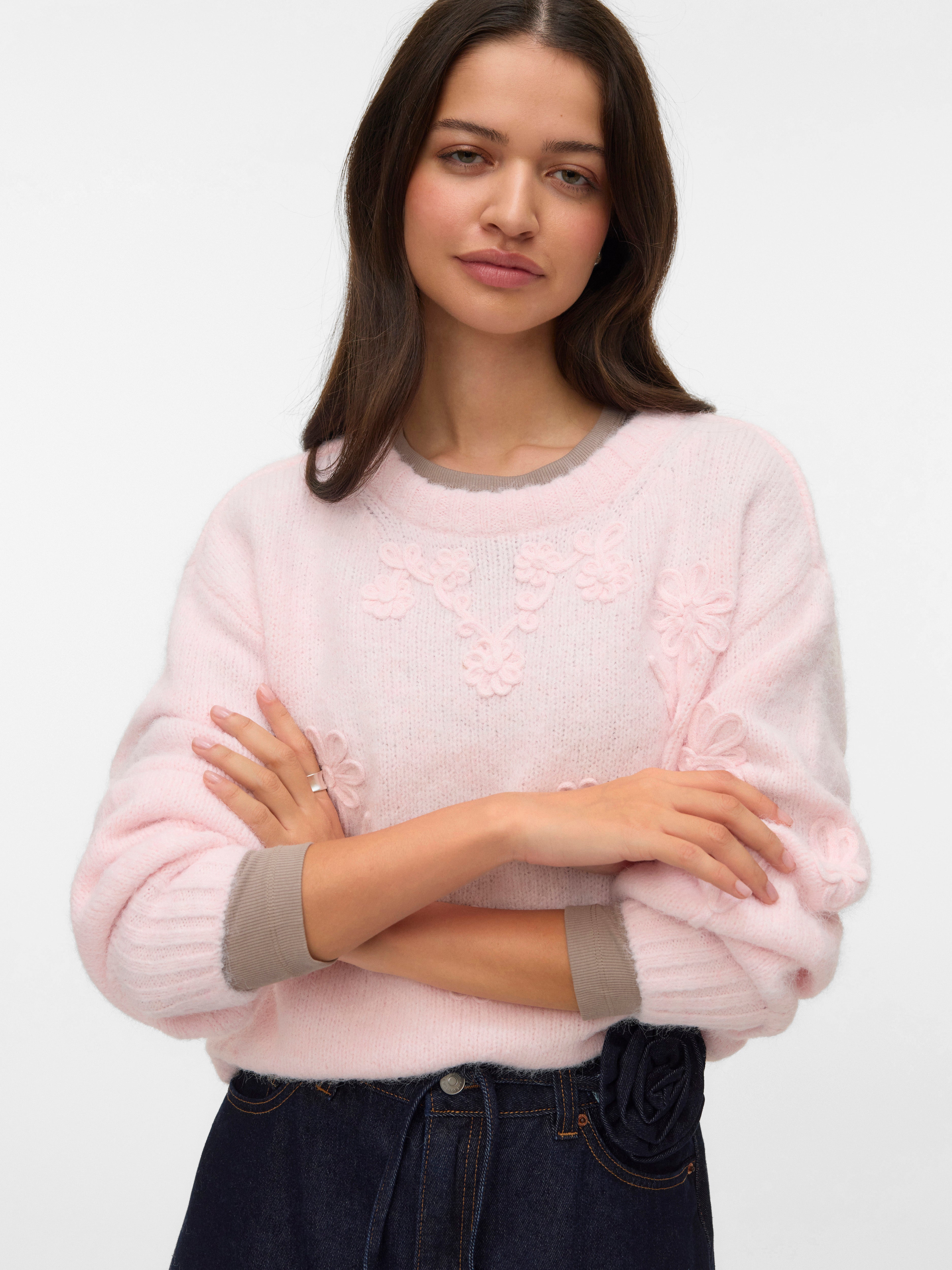 VERO MODA® VMBLOSSOM Knitted pullover