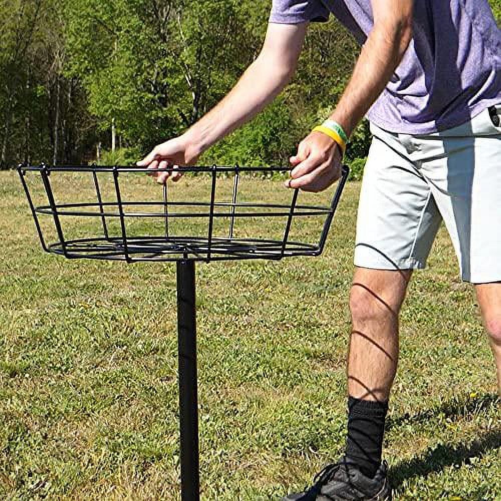 Black Hole Pro 24-Chain Portable Disc Golf Basket Target - Image 3