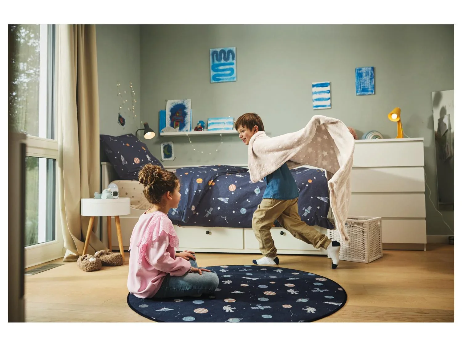 LIVARNO home Parure de lit enfant, 140 x 200 cm