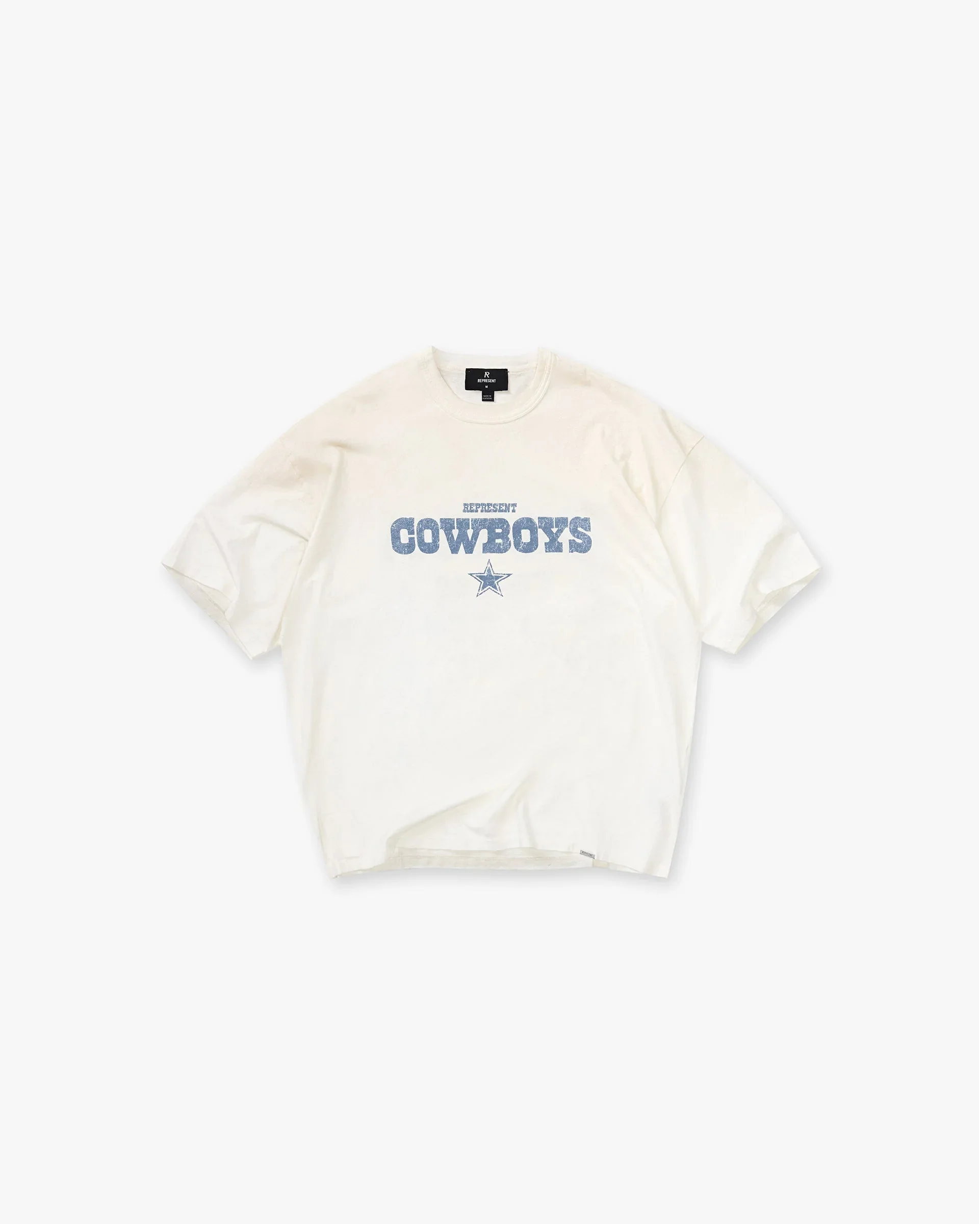 Dallas Cowboys x Represent T-Shirt - Washed Ecru