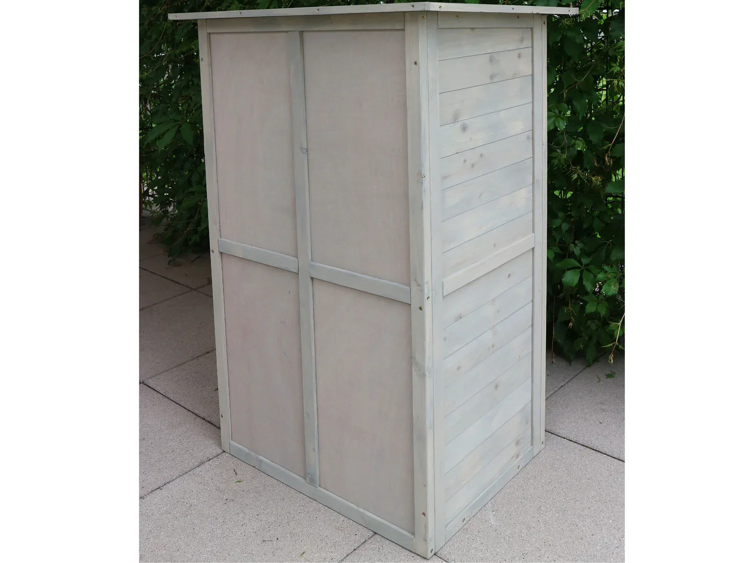HABAU Armoire de jardin Benno, 76 x 56 x 117 cm, gris