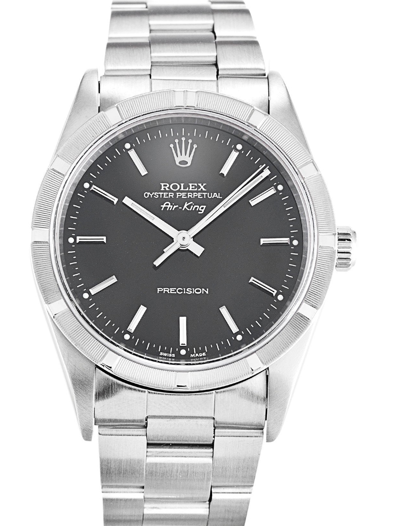 [super clone]Rolex Air-King 34mm Black Dial 14010