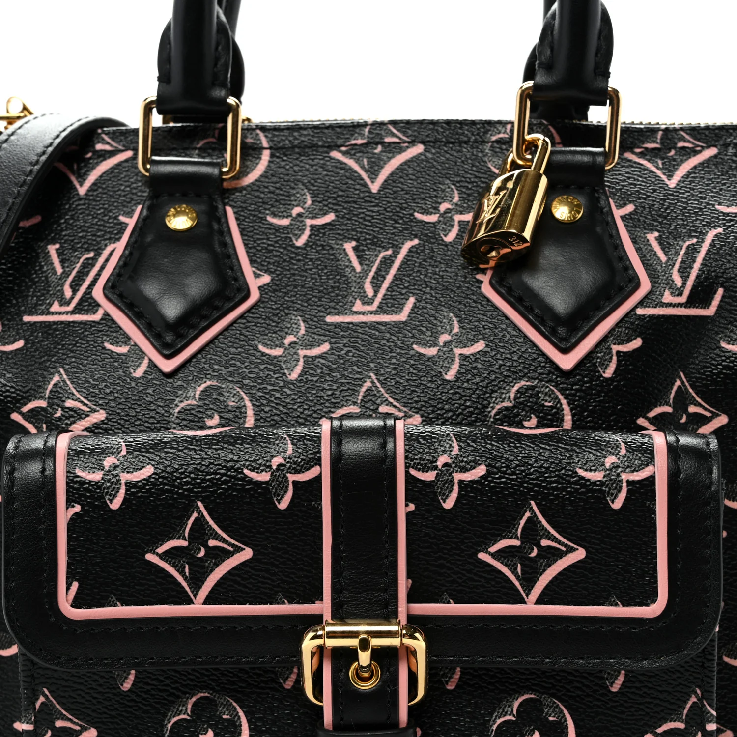 Monogram Fall for You Speedy Bandouliere 25 Black