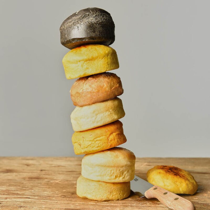 Flexiform BurgerBun bakeform til 6 stk hamburgerbrød à 10 cm
