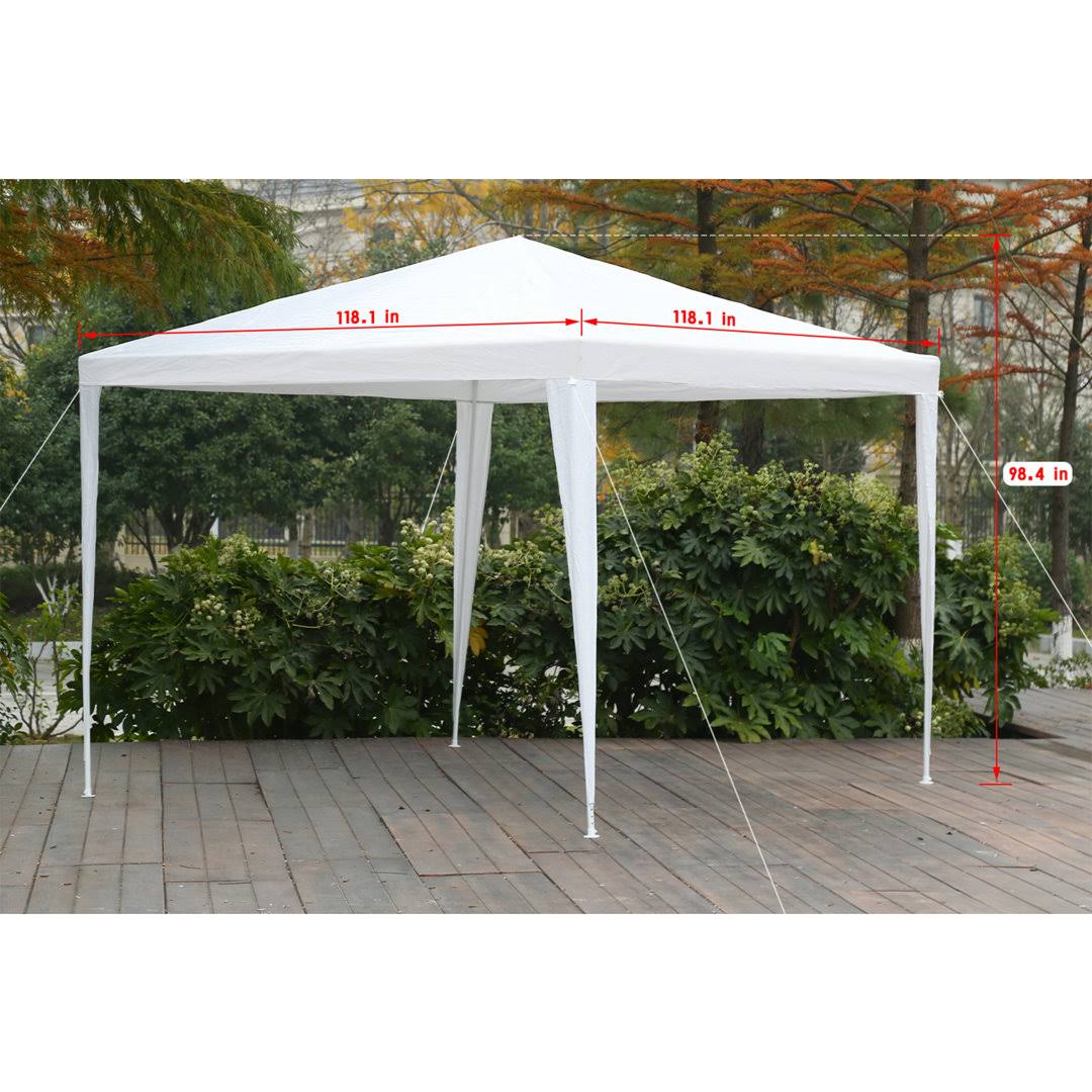 FDW 10X10Outdoor Canopy Party Wedding Tent Garden Gazebo Pavilion Cater Events