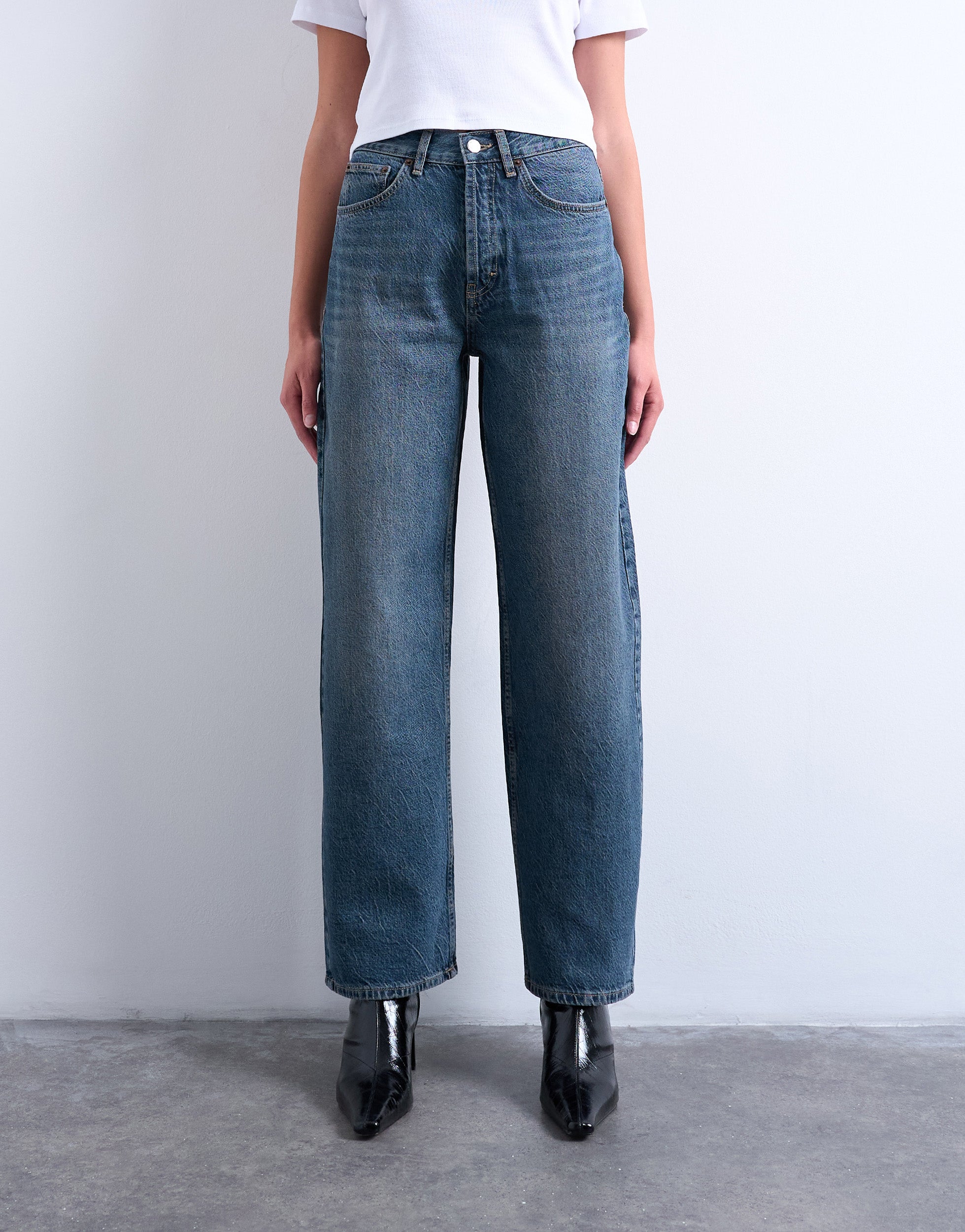 VERO MODA® TSCOLUMN Mid rise Straight Fit Jeans