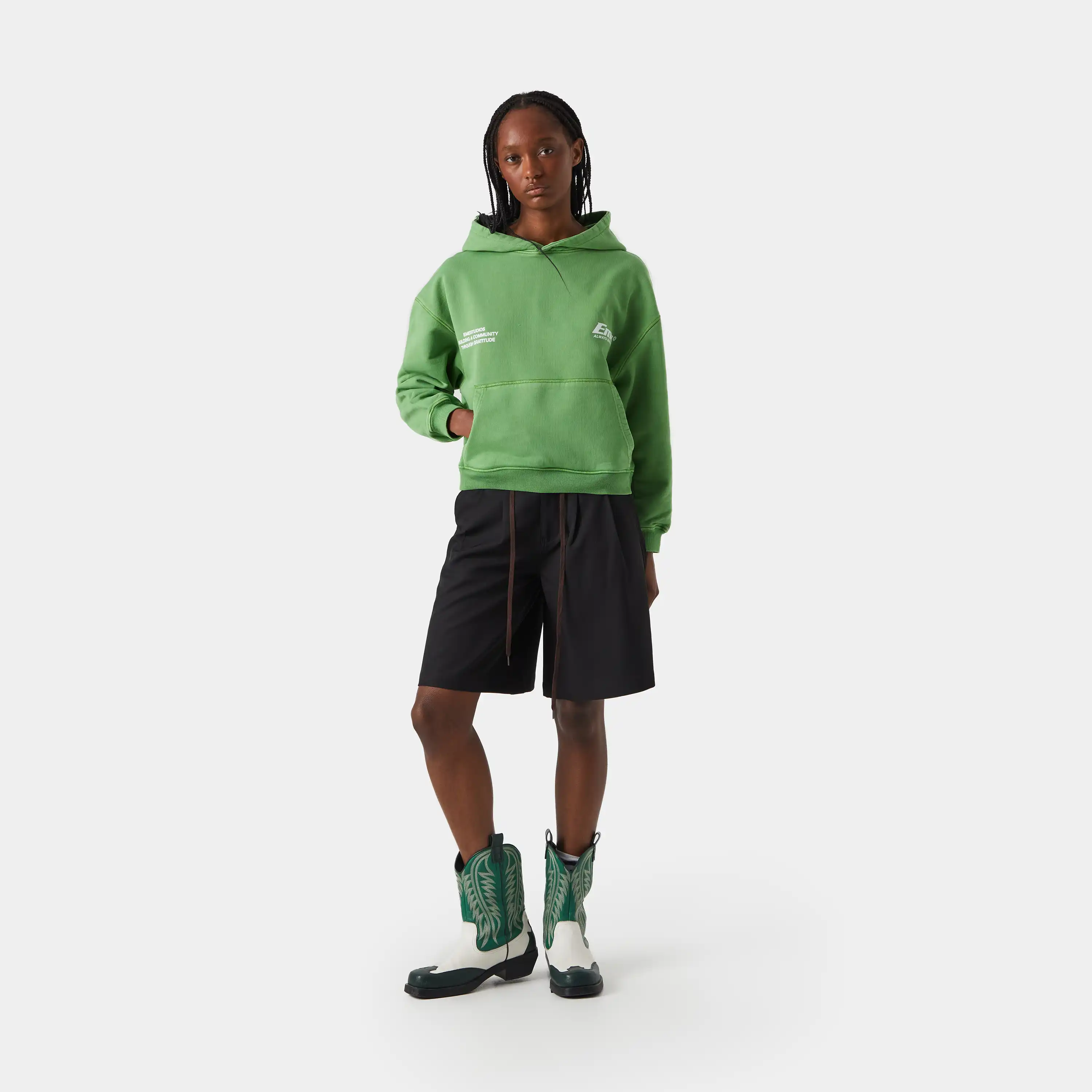 Speeding Up Peppermint Oversized Hoodie