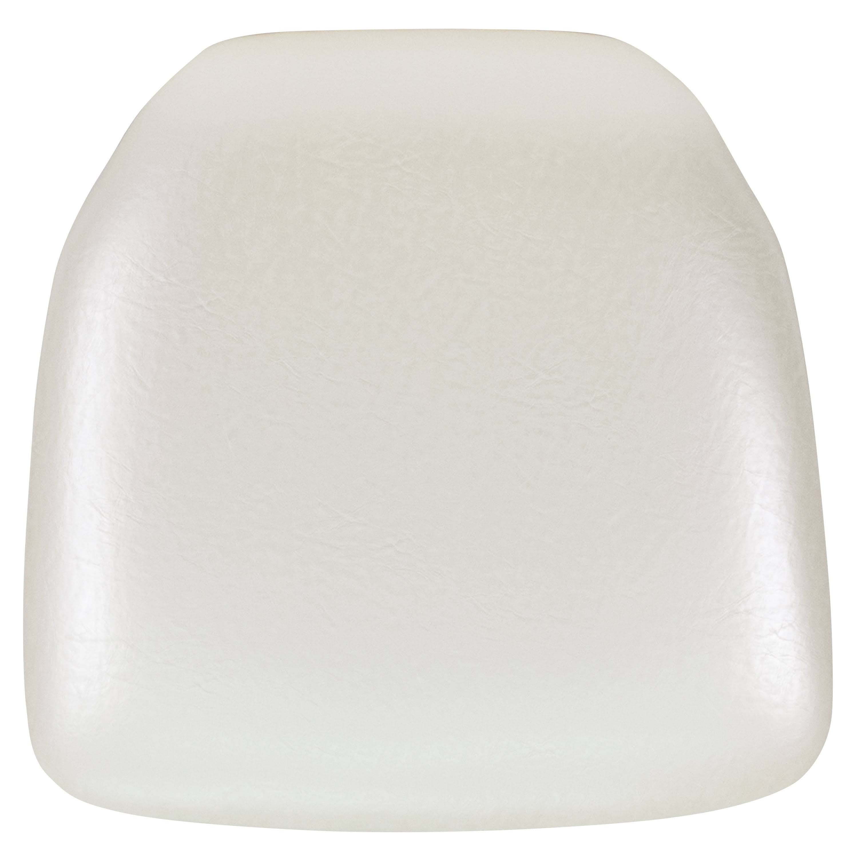 Flash Furniture Hard Vinyl Chiavari Chair Cushion - Ivory