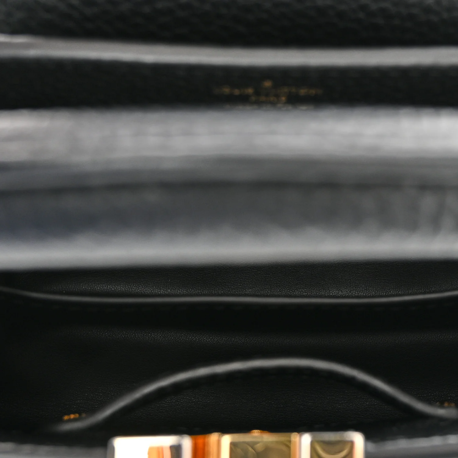 Taurillon Mini Capucines Black