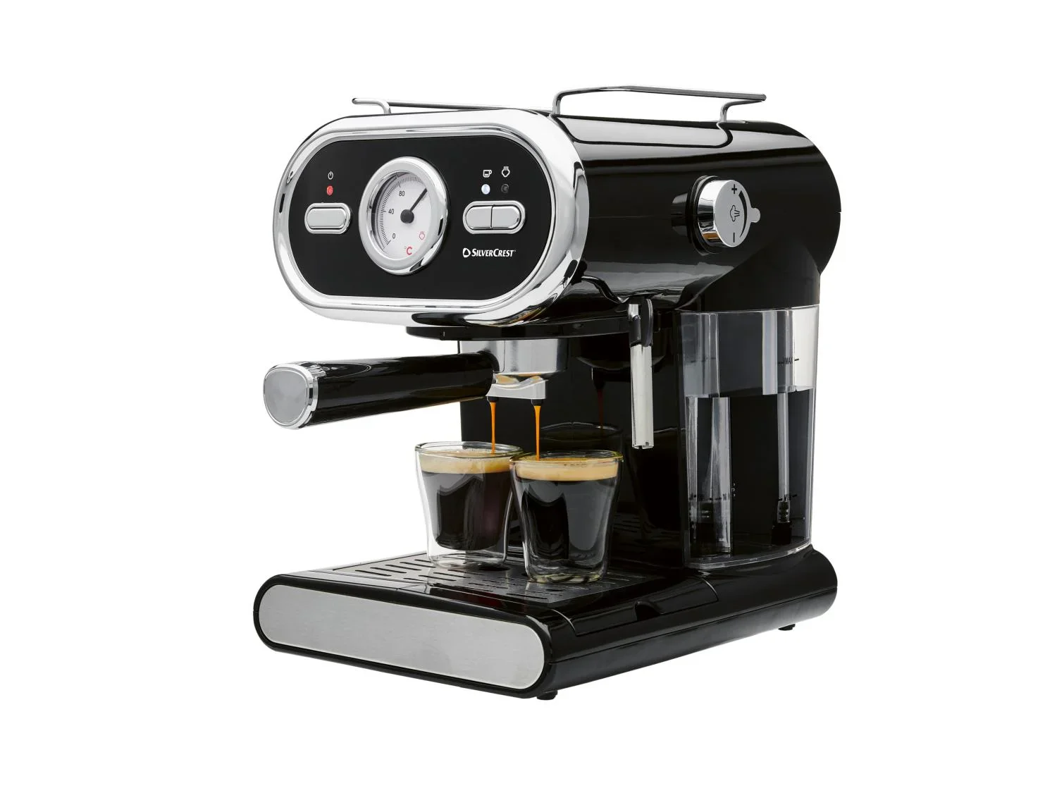 SILVERCREST Machine  expresso SEM 1100 E1, noire