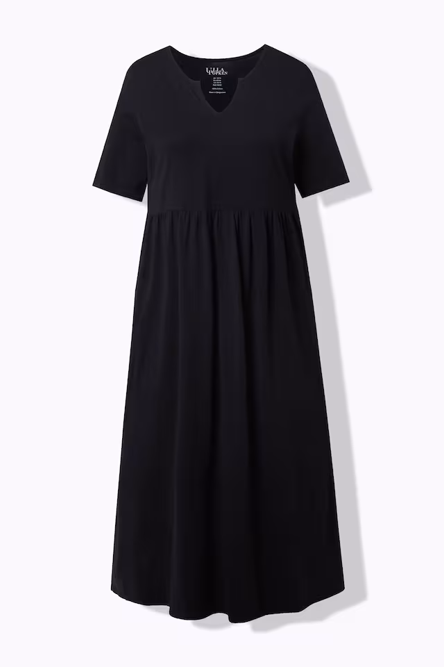 Short Sleeve Jersey Pocket Dress