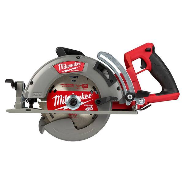 M18 FUEL 18V Lithium - Ion Cordless 7 - 1/4 In. Rear Handle Circular Saw with 30 - Degree Framing Nailer (2 - Tool)