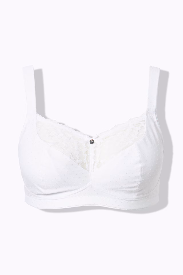 Lace Detail Underwire-Free Bra