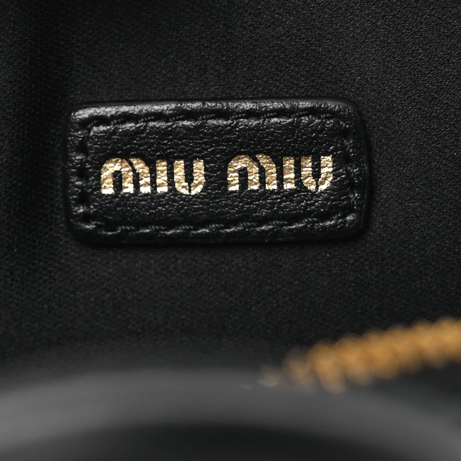 Nappa Micro Bag Black