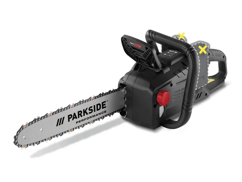 PARKSIDE PERFORMANCE 40 V Akku-Kettensge PPKSA 40-Li A1, sans Akku et chargeur