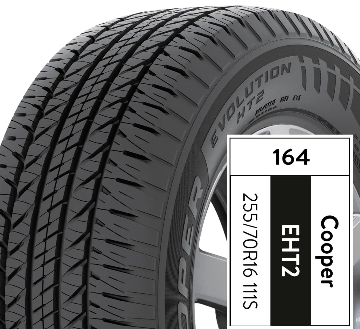 Cooper Evolution HT2 255/70R16 111S All - Season Tire