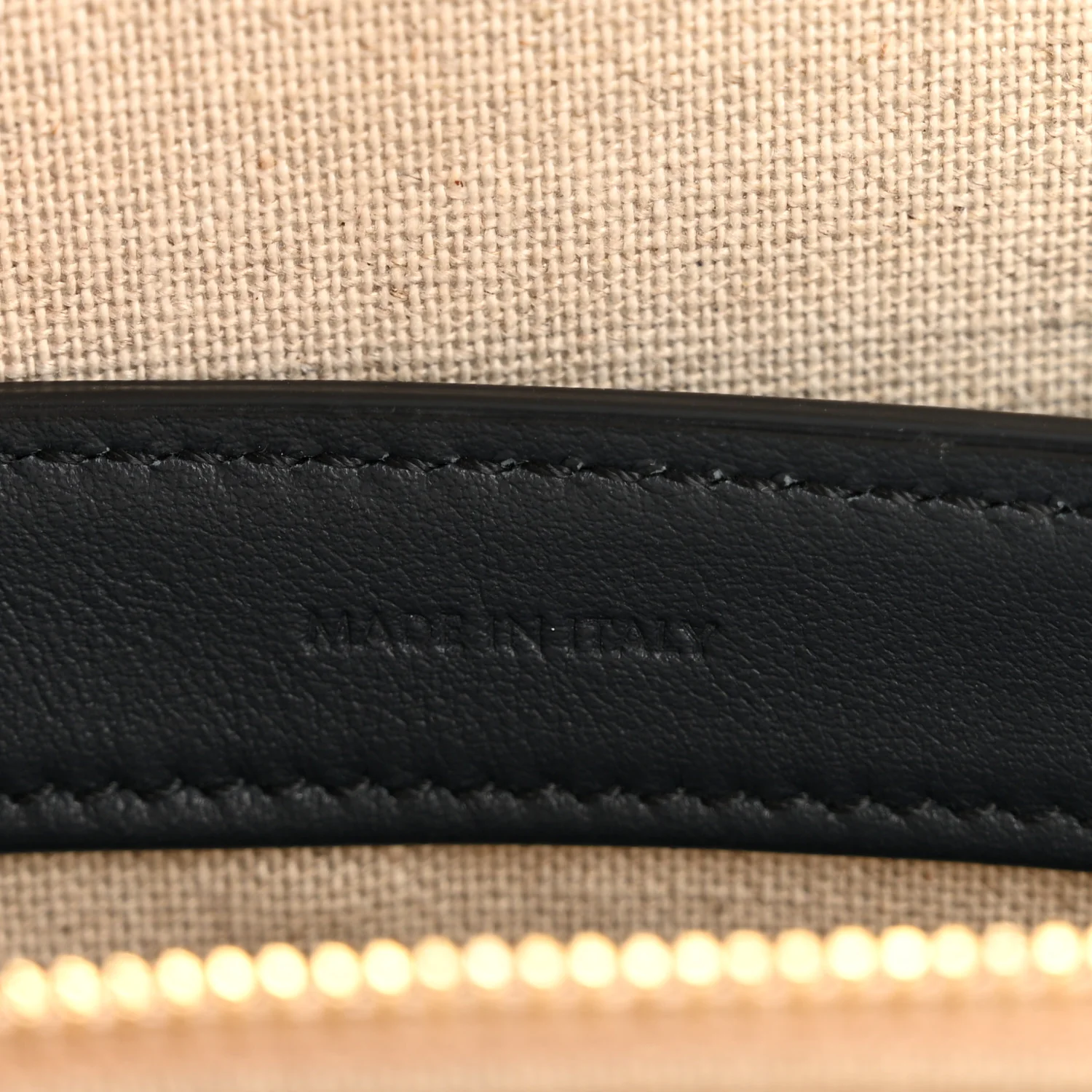 Canvas Calfskin Teen Soft 16 Shoulder Bag Vanilla Navy