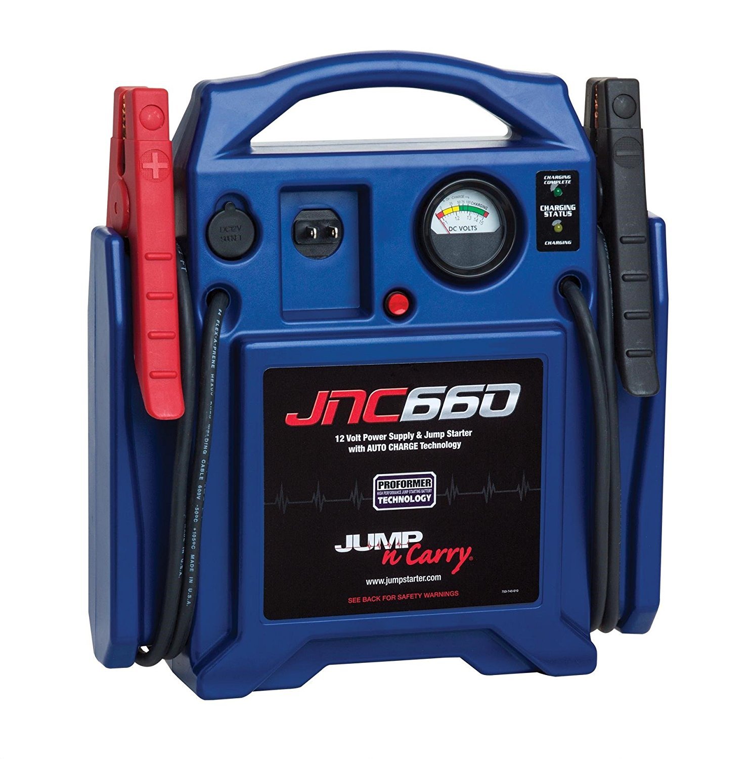 Démarreur de batterie Clore Automotive Jump-N-Carry JNC660 1700 Amp crête 12 volts
