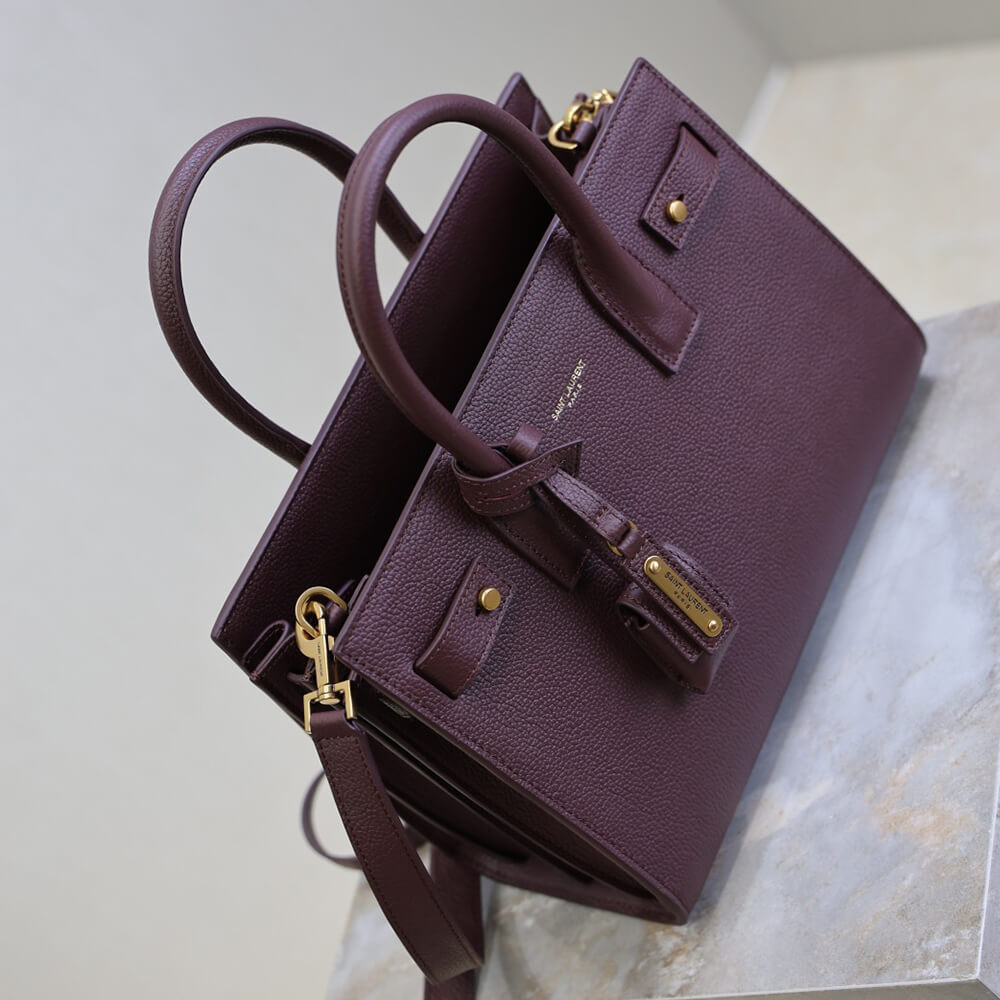 YSL SAC DE JOUR IN SUPPLE GRAINED LEATHER   BABY(HIGH-END GRADE)