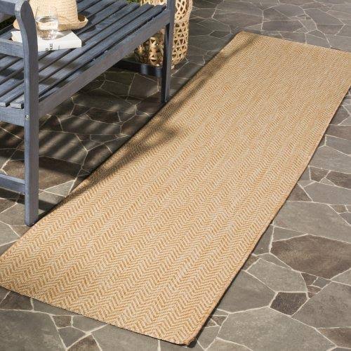 Safavieh Courtyard Area Rug CY8022 Natural / Cream, 6' 7