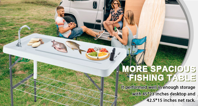 fishing table