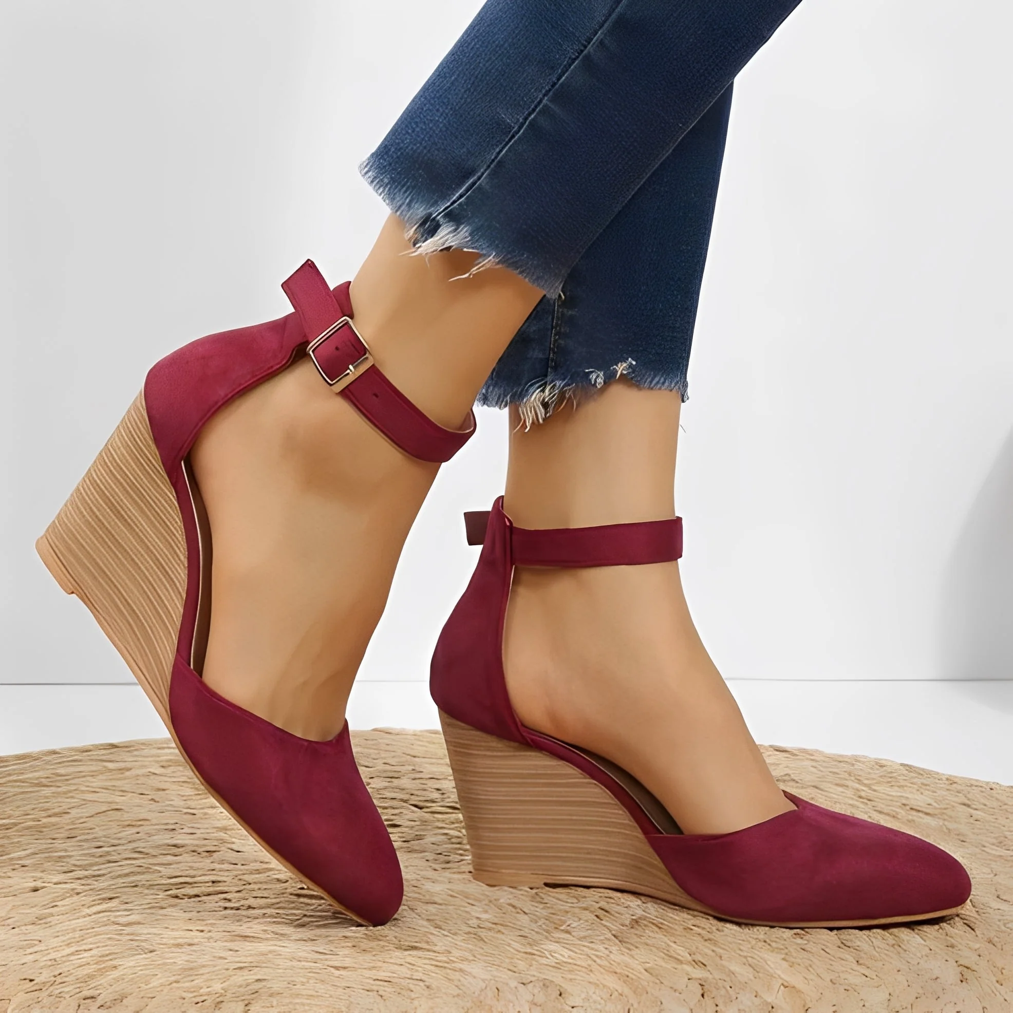 Sandales à bout pointu pour femmes Chaussures d'été élégantes et modernes