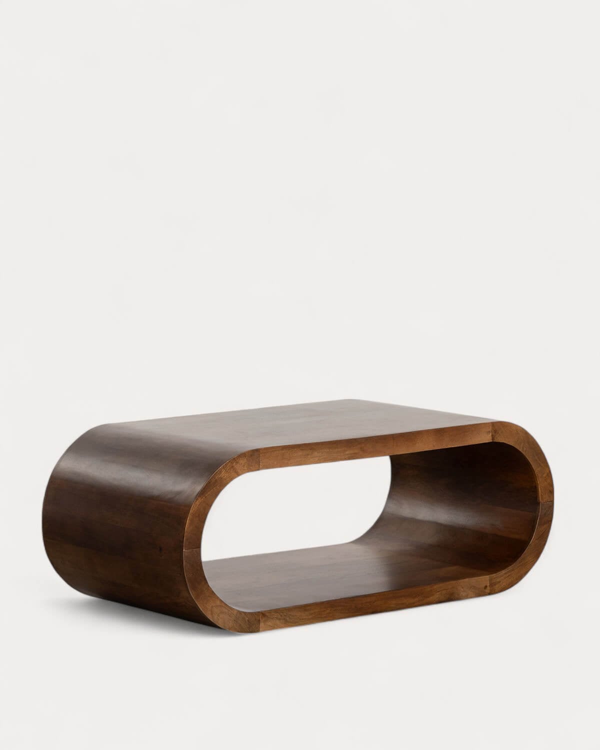 Adgar - Mesa de Centro de Madera de Mango (122x58 cm) Adgar