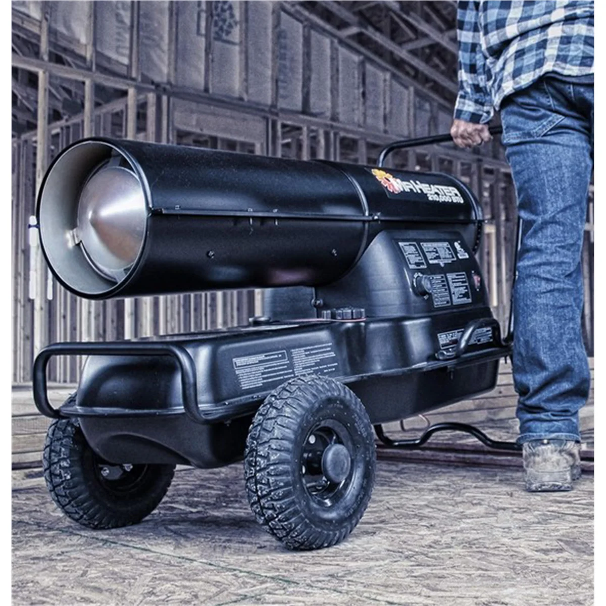 210,000 BTU Forced Air Kerosene Heater - Image 2