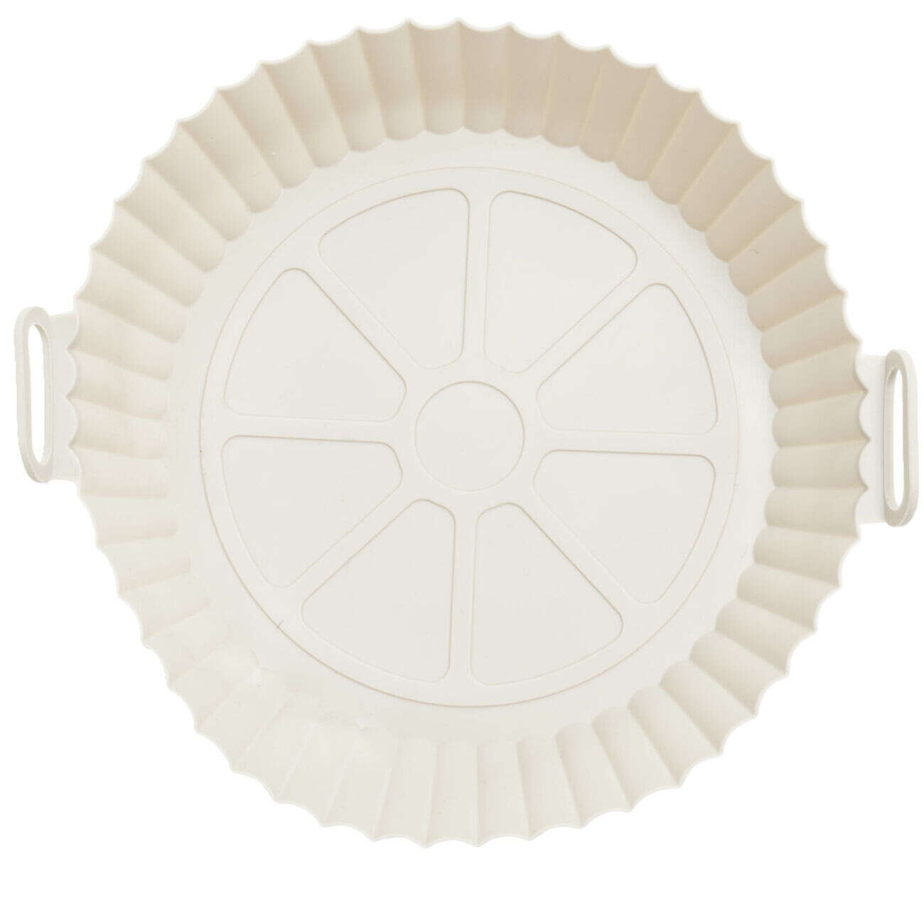 Moule en silicone rond Ø20xH5cm spécial friteuse sans huile et four