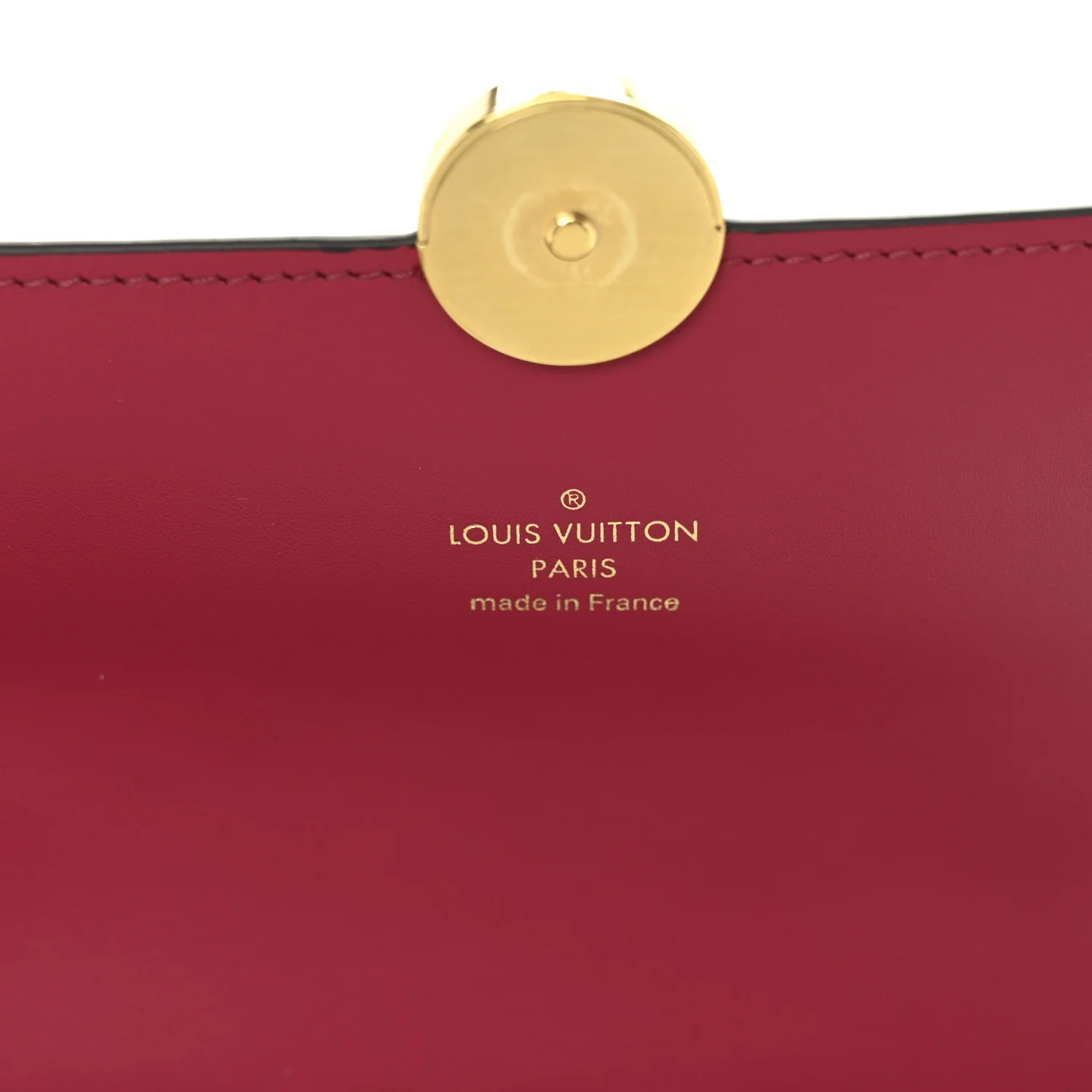 Monogram Flore Chain Wallet Fuchsia