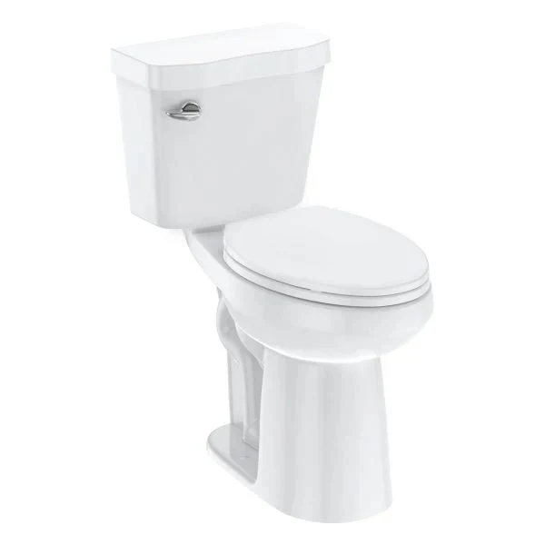 21TOILET, Elongated Toilets for Bathrooms, Two-piece Toilet with Soft Close Seat, 1.28 Siphonic Flush Toilet with Universal Height Ada…