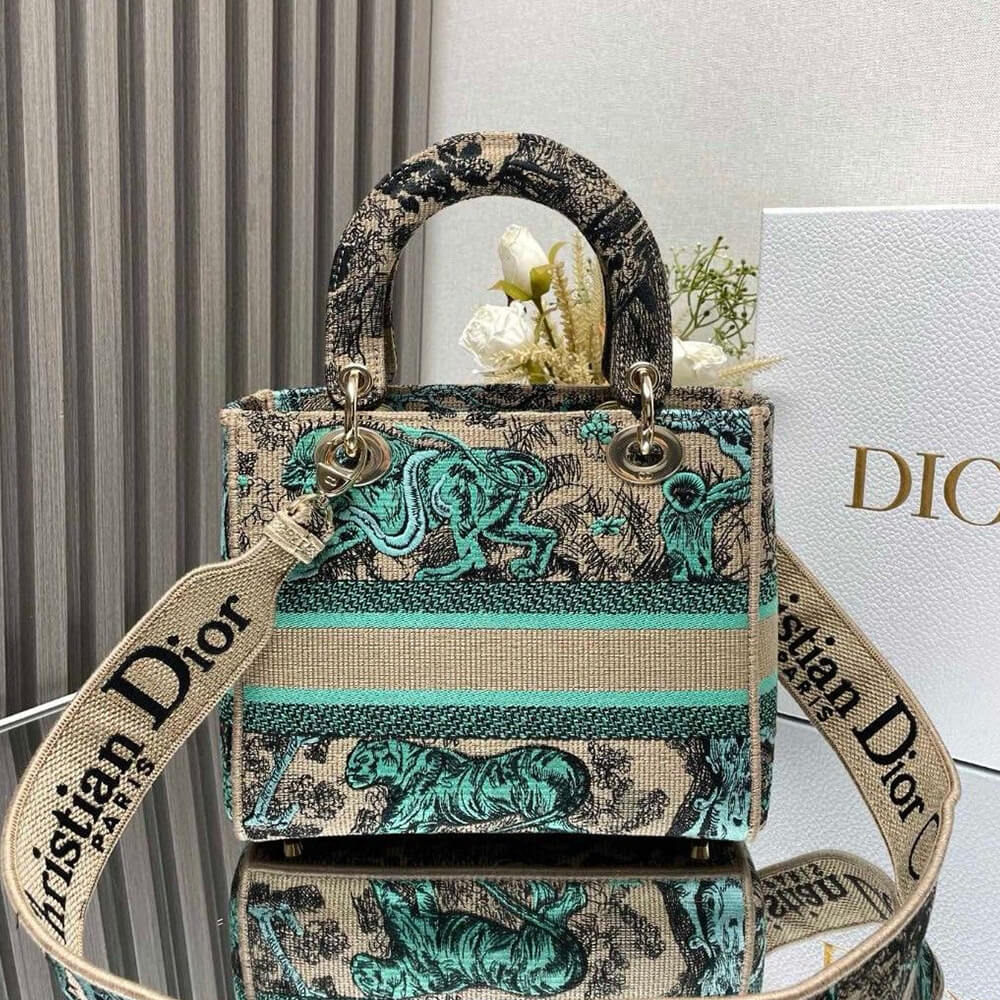 Medium Dioriviera Lady D-Lite Bag