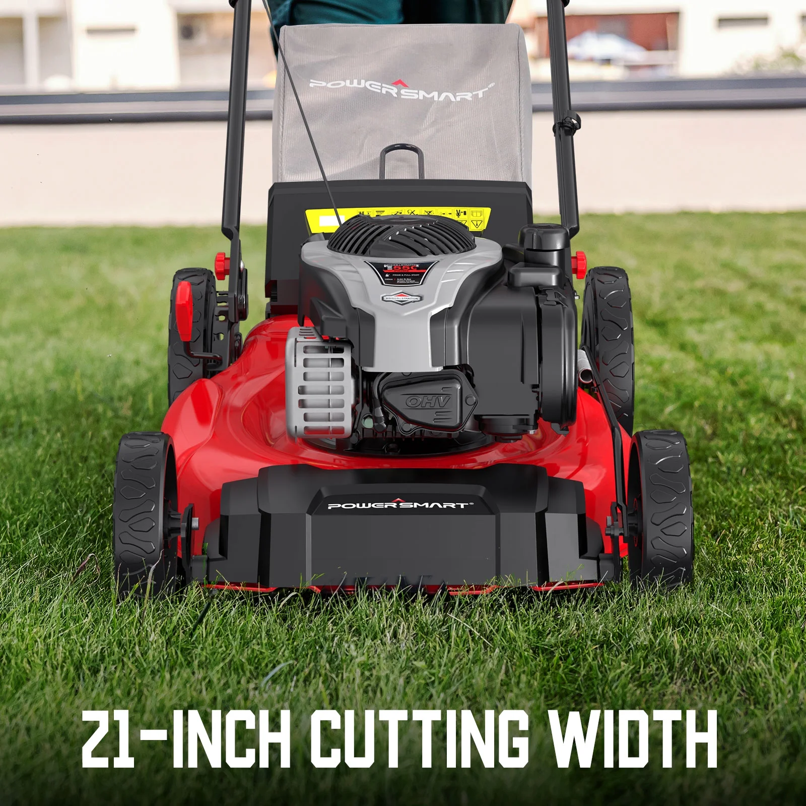 21" Gas Self-Propelled 140cc BS Engine Lawn Mower B8721S2 - Image 8