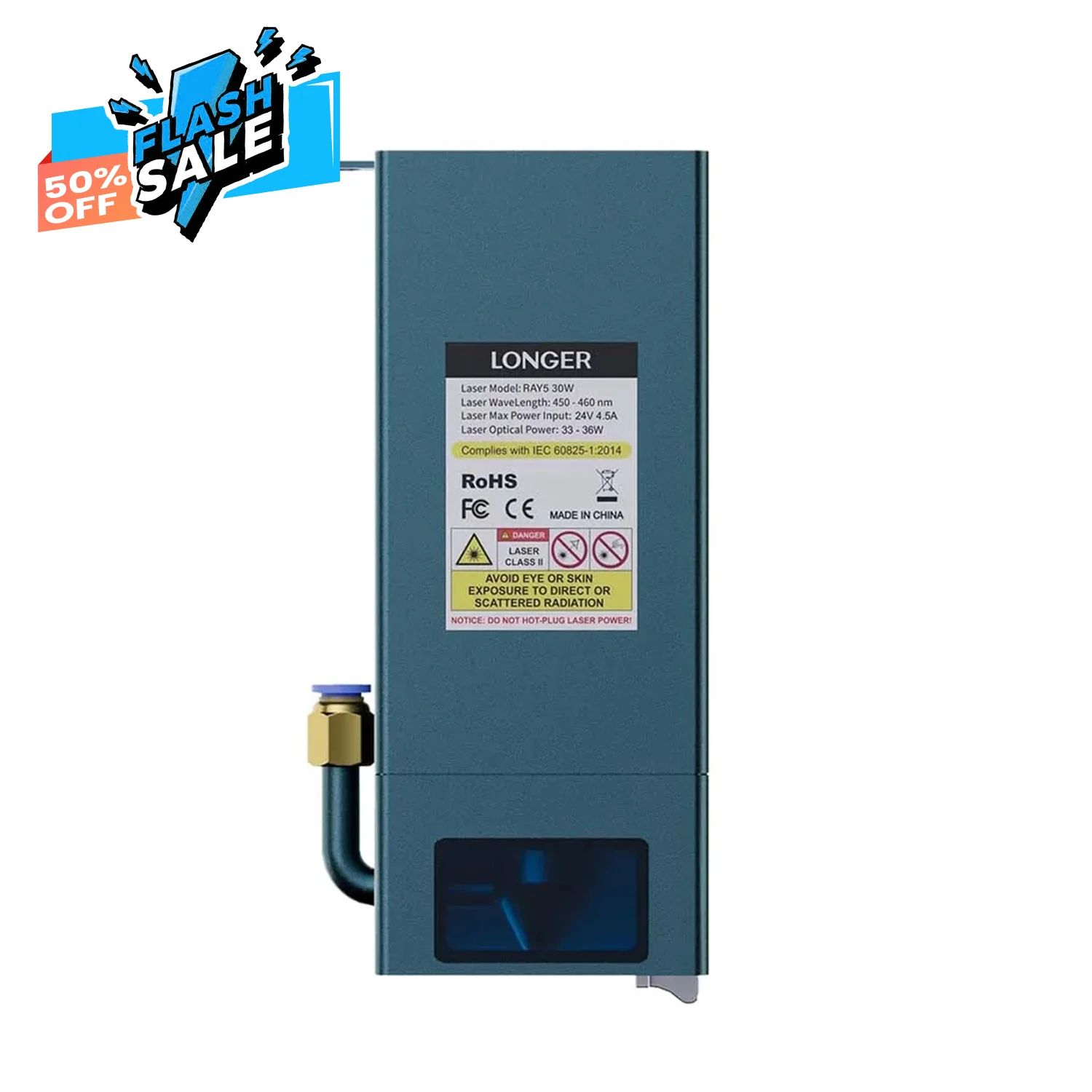 Module laser 30 W pour une portée accrue