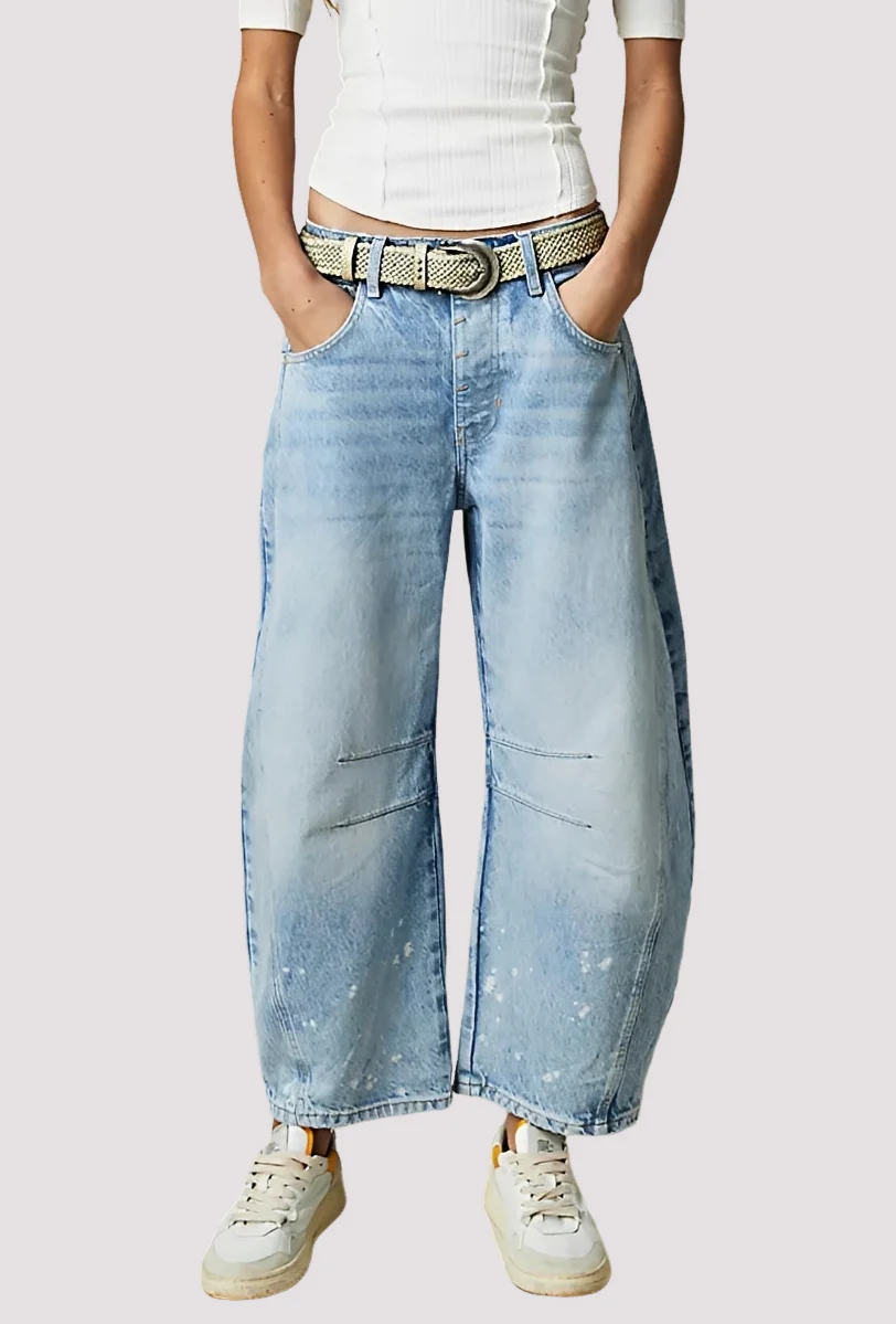 Kendra - Pantalon Large Élégant