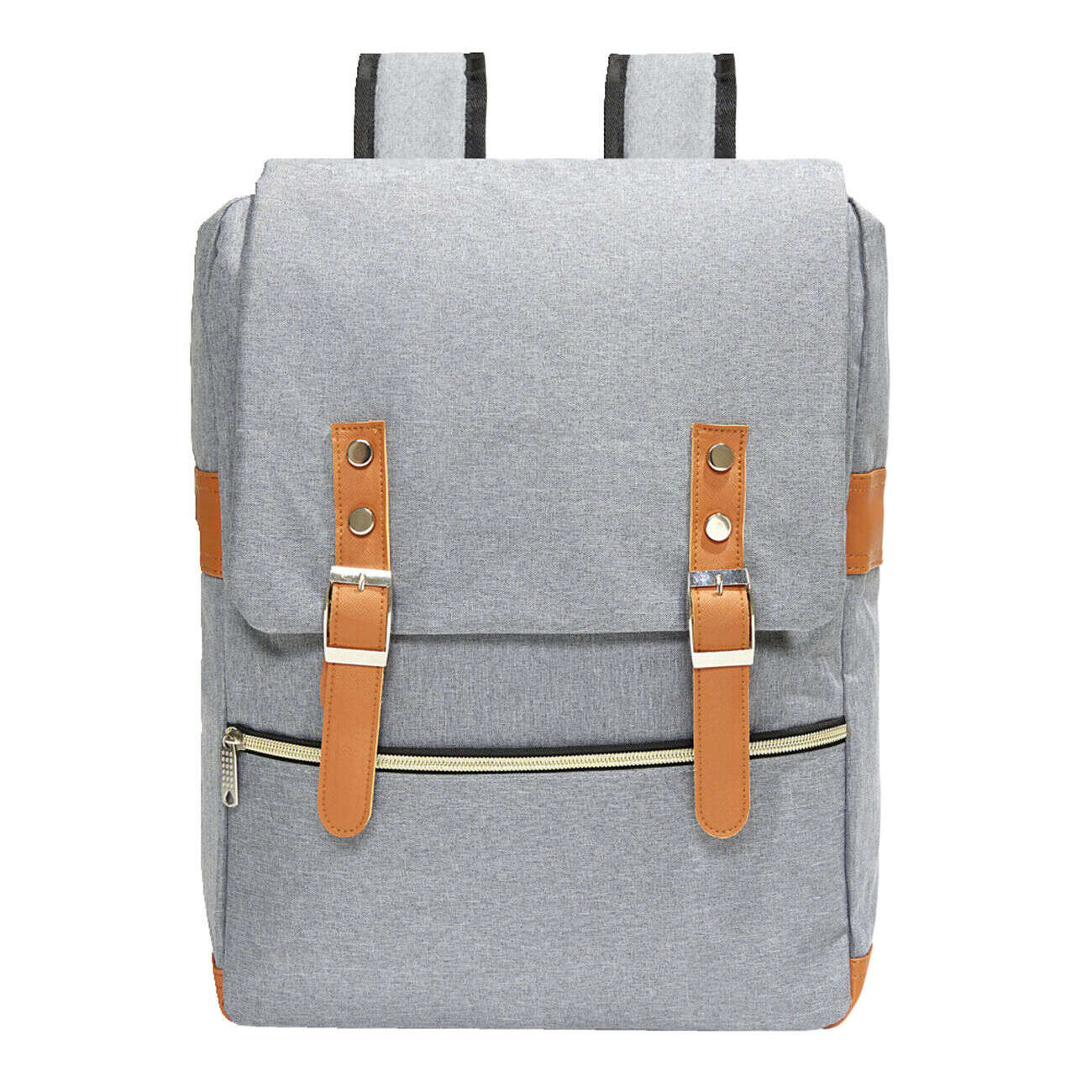 Sac à dos avec fermeture à sangles 30x13xH10cm - 2 modèles noir ou gris