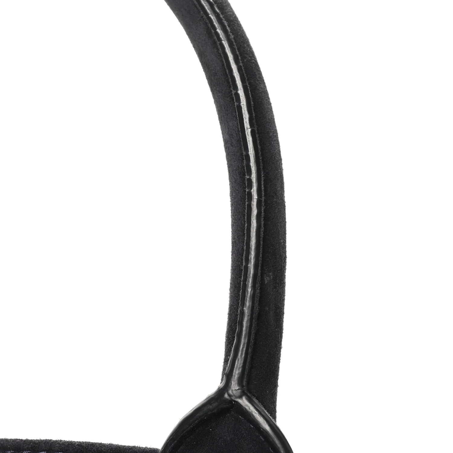 Suede Large L'Air Book Tote Black