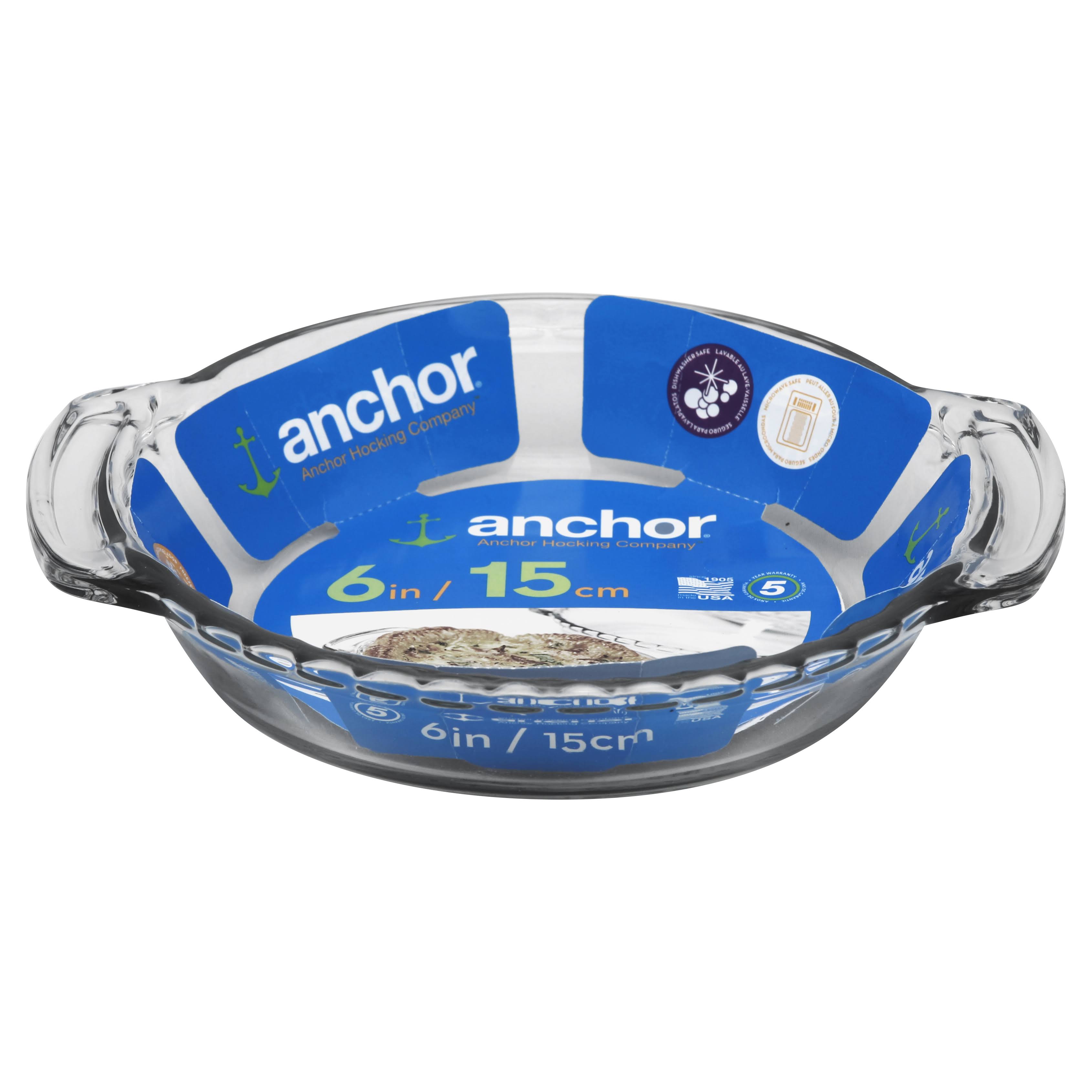 Anchor Hocking Glassware Mini Pie Plate 6��