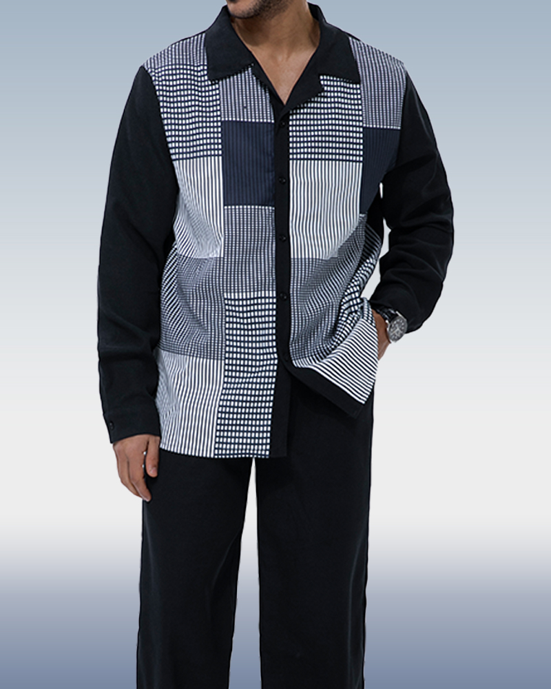 Costume de marche deux pièces Suitmens automne noir