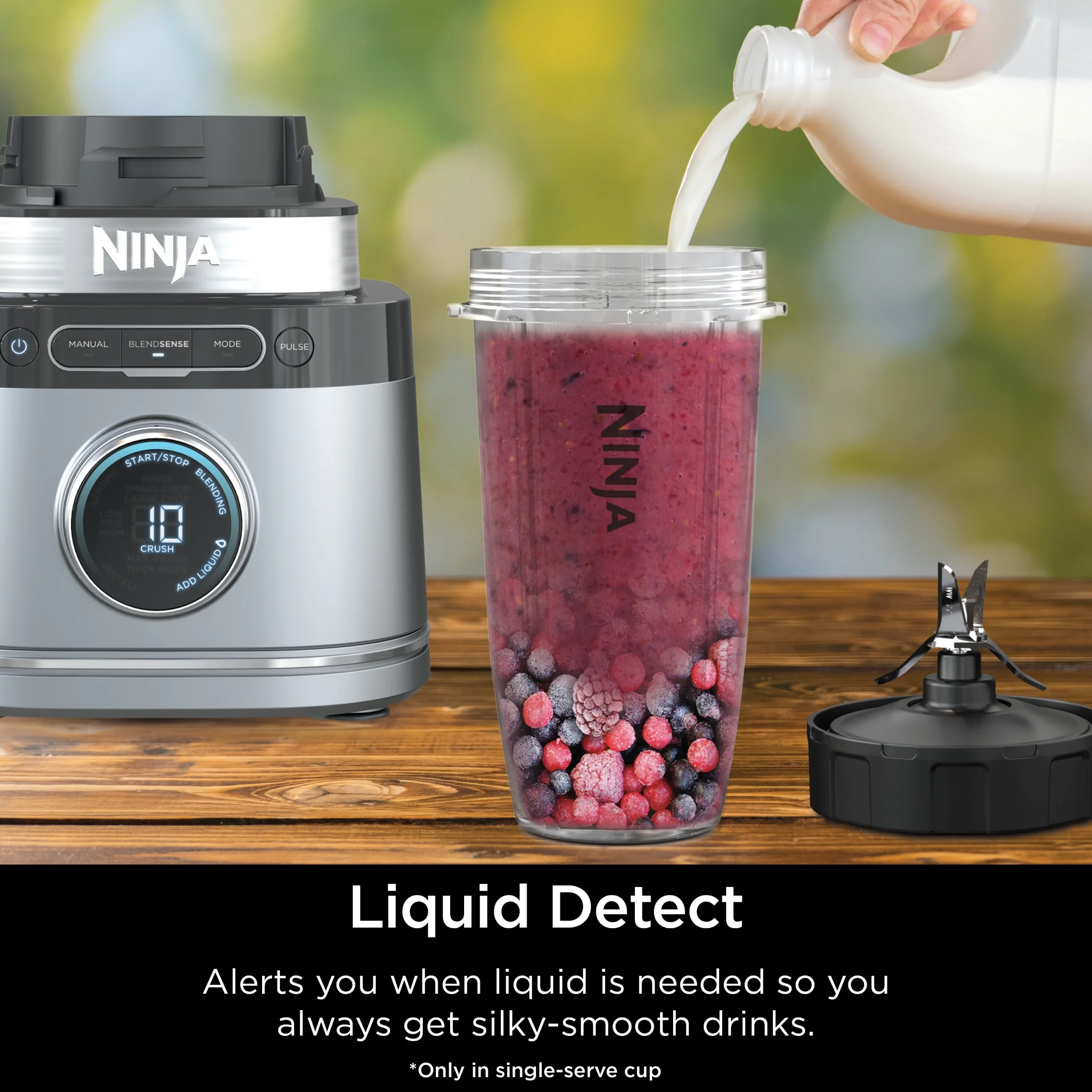 Detect Kitchen System Power Blender + Processor with Blend Sense Technology, Silver, TB400(Platinum) - Image 8