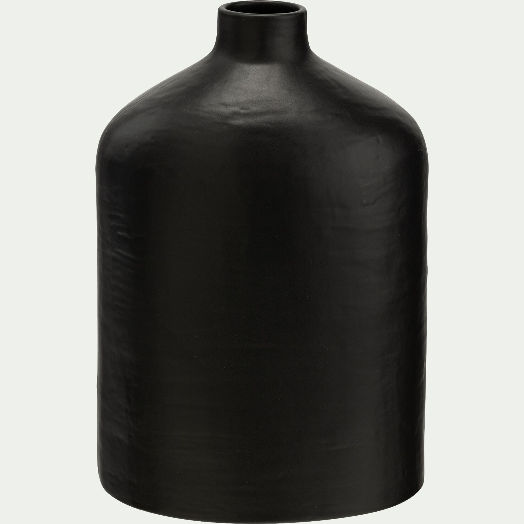 CORRENS - Vase classique en grès H30cm - noir