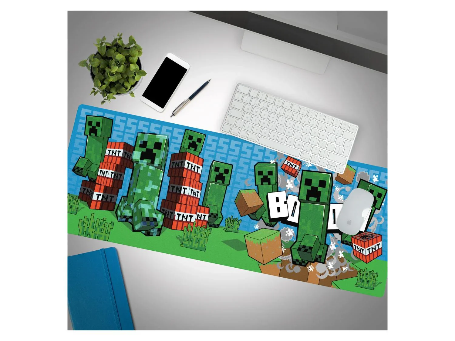 Tapis de bureau Minecraft