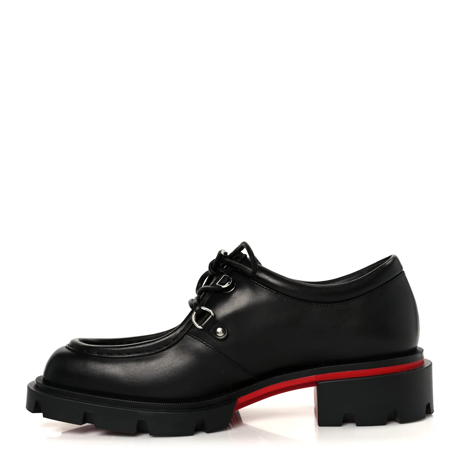 Calfskin Our Pabelito Mens Leather Derby 43.5 Black