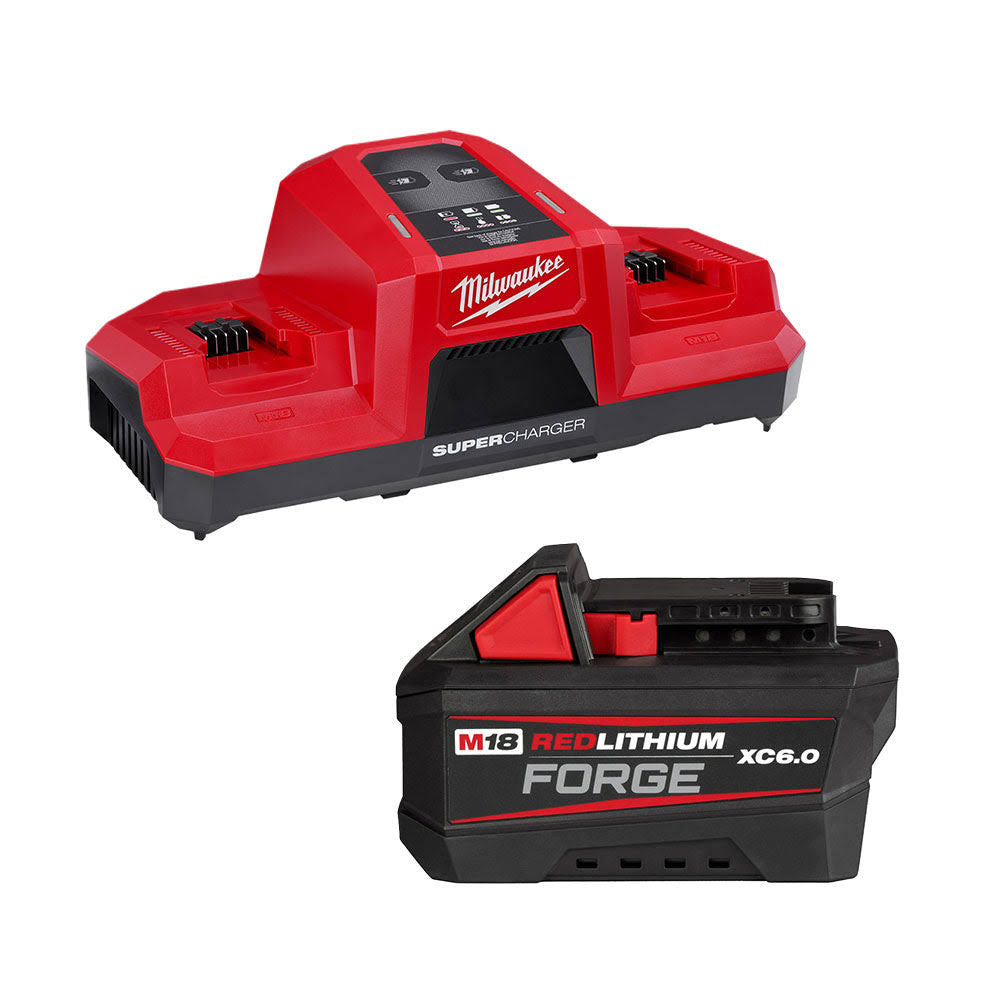 Milwaukee 48-59-1861 M18 Dual Bay Super Charger Starter Kit